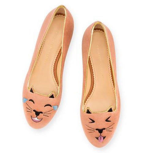 Charlotte Olympia Flats rosa