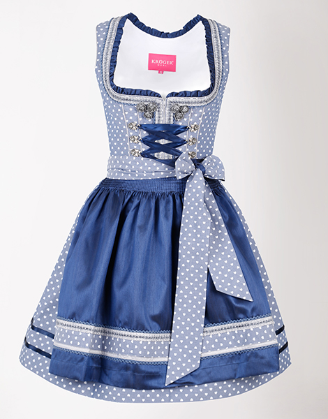 Betty Taube entwirf eigene Dirndl-Kollektion für Krüger.