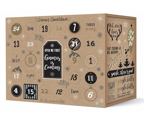 Das ist er: der Gin-Adventskalender!