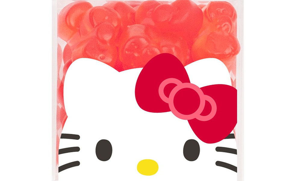 Hello Kitty macht ihre eigene Candy-Kollektion.