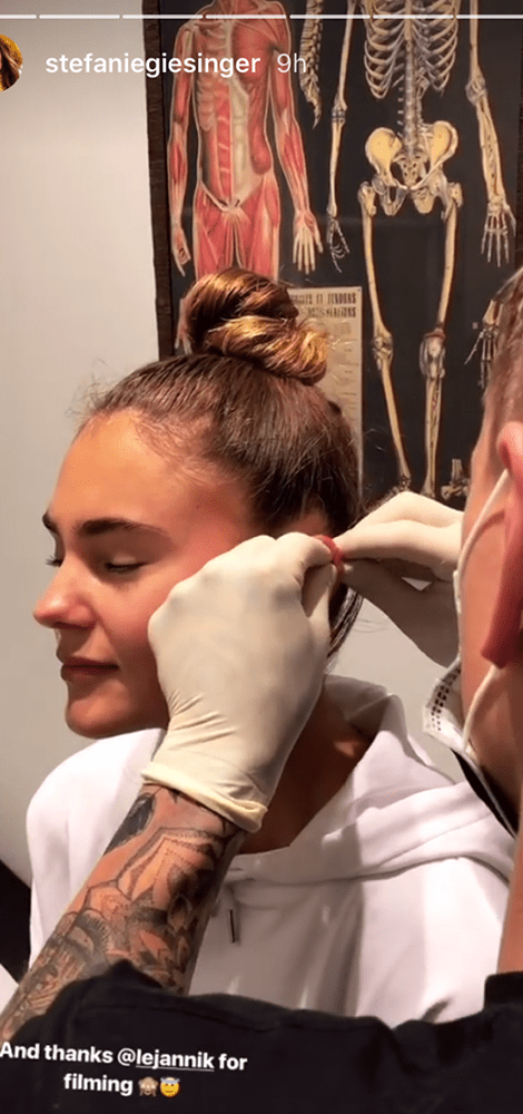 Ratet mal, was sich Stefanie Giesinger jetzt endlich getraut hat