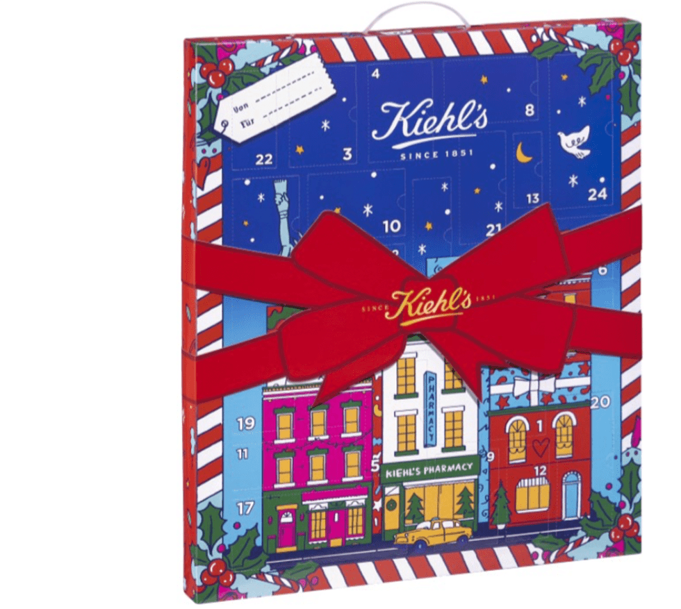 Adventskalender 2017: Beauty-Produkte von Kiehl's - 24 kleine Geschenke für jeden Tag