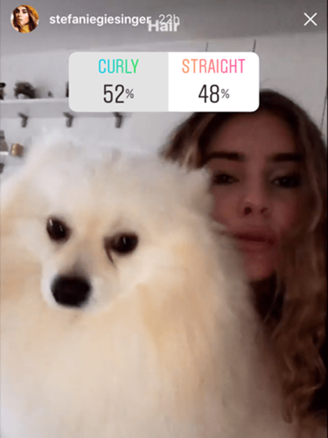 Stefanie Giesinger hat eine neue Frisur