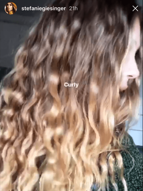 Stefanie Giesinger hat eine neue Frisur