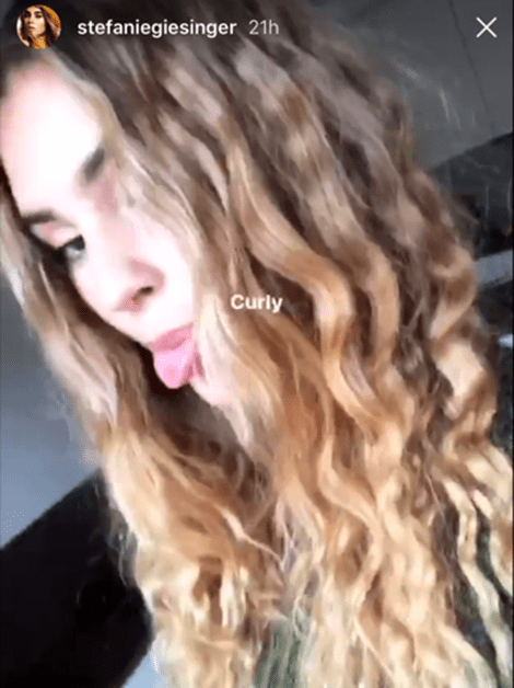 Stefanie Giesinger hat eine neue Frisur