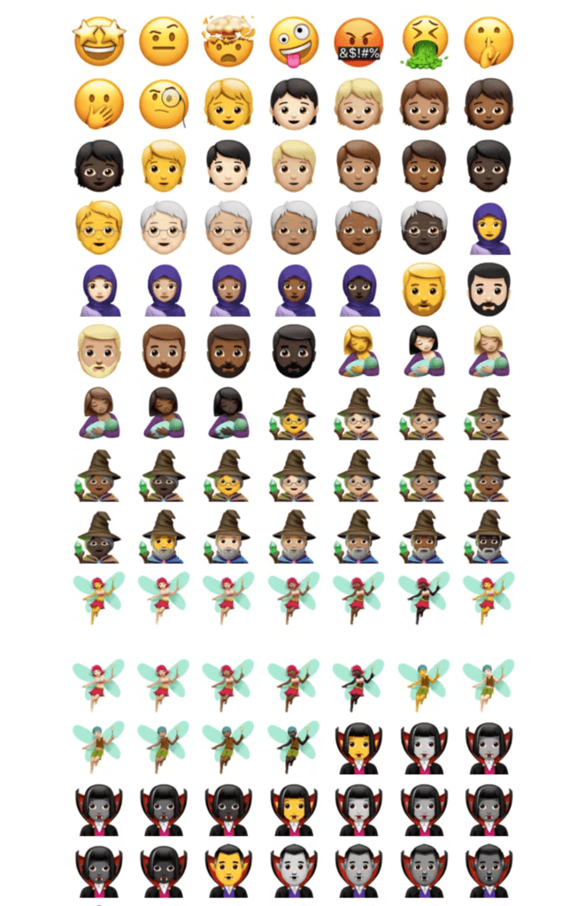Neue Smiley Neue Emojis: Apple begeistert mit 190 neuen Emoticons