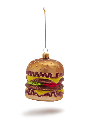Alternative Christbaum Ornamente für alle die Essen zu sehr lieben
