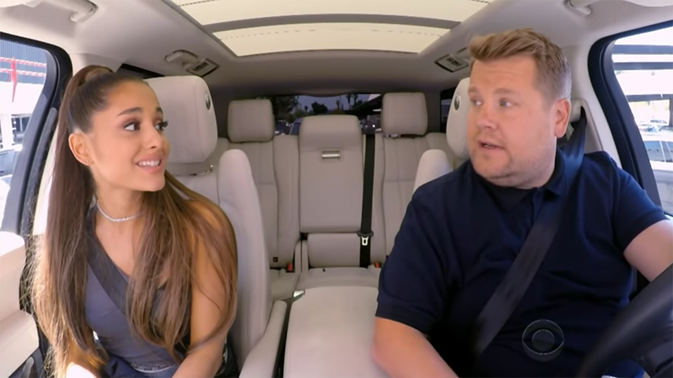 Wenn sich Ariana Grande mal eben selbst veralbert, kann das nur das beste „Carpool Karaoke“ ever sein