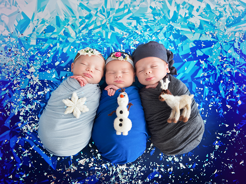 Goldigstes Babyshooting ever: „Frozen“ und uns schmilzt trotzdem das Herz dahin