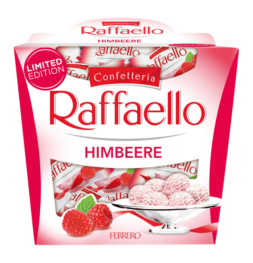 Wo Wurde Die Neue Raffaello Werbung Gedreht Raffaello bringt erneut Limited Edition heraus – mit Himbeergeschmack