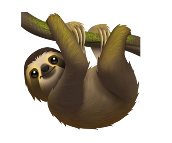 Sagt hi, Faultier! Bald gibt’s unser #SpiritAnimal endlich als Emoji